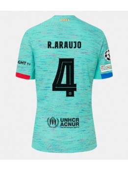 Barcelona Ronald Araujo #4 Ausweichtrikot 2023-24 Kurzarm